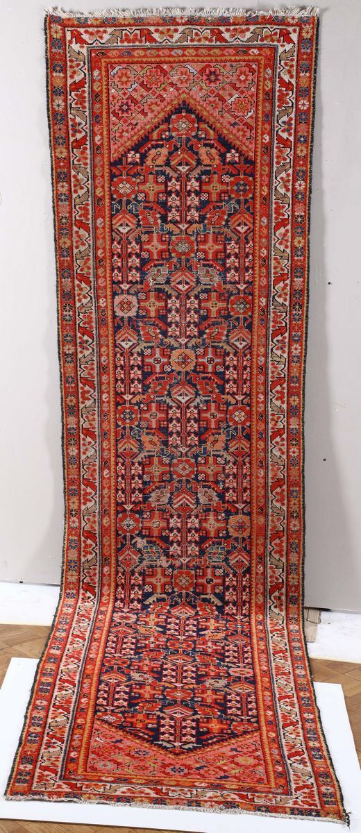 Passatoia persiana Malayer inizio XX secolo  - Asta Antiquariato - Cambi Casa d'Aste