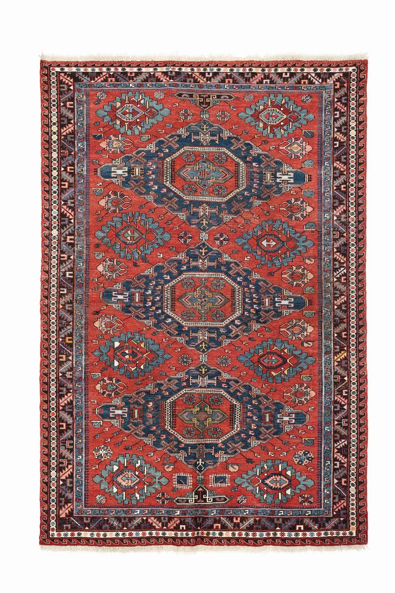 A Soumak rug, Caucasus late XIX century  - Auction Fine Carpets - Cambi Casa d'Aste