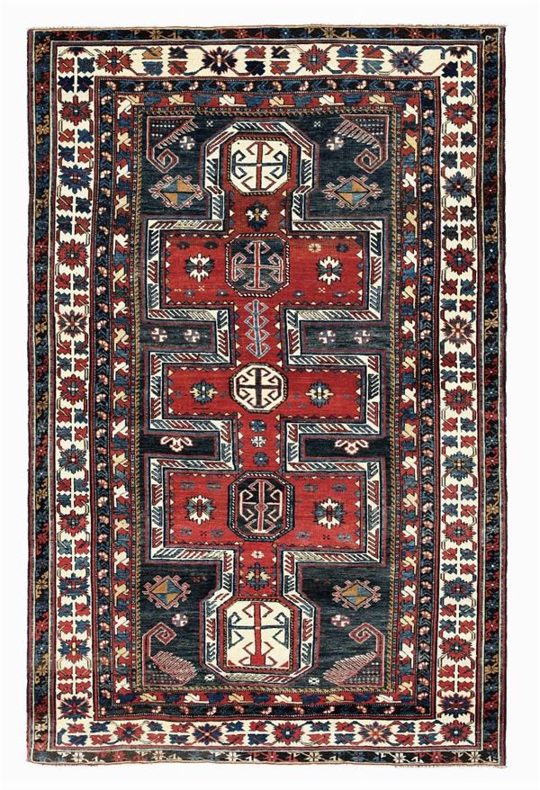 Tappeto caucasico Shirvan fine XIX secolo