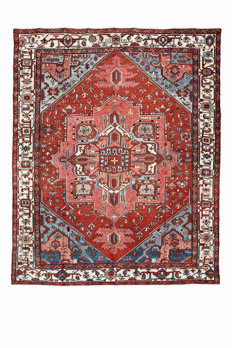 A Serapi carpet, north west Persia second half XIX century  - Auction Fine Carpets - Cambi Casa d'Aste