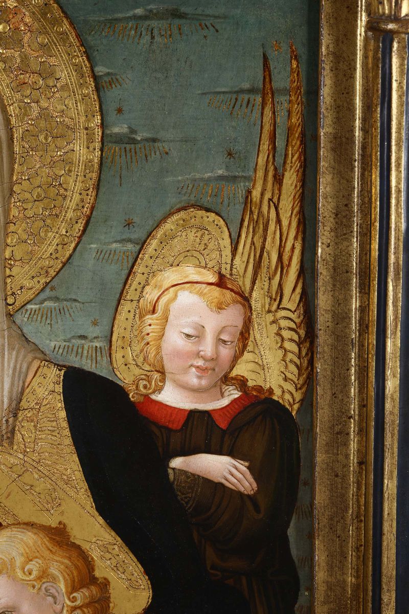 Neri di Bicci (firenze 1418/1420 - 1492)madonna Col Bambino