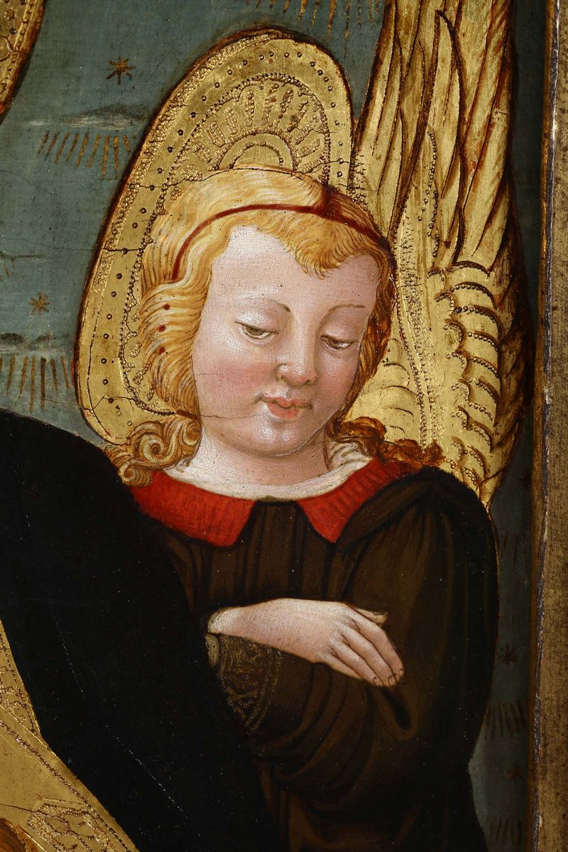Neri di Bicci (firenze 1418/1420 - 1492)madonna Col Bambino