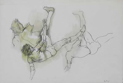 Renato Guttuso (1911-1987)i Calciatori