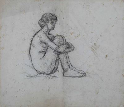 Rubaldo Merello (1872-1922), Attribuito Anudi Femminili, Fronte e Retro