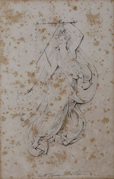Santo Varni (1807-1885)figure