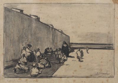Ludovico Tommasi (livorno 1866 - Firenze 1941)colonia Marina