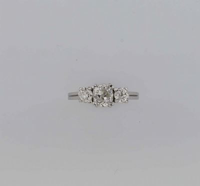 Anello con Diamanti di Vecchio Taglio