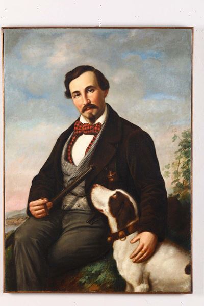 Pittore del XIX Secolocacciatore