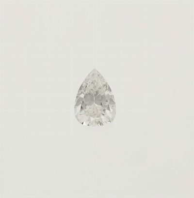 Solitaire Taglio Goccia Ct 1,61