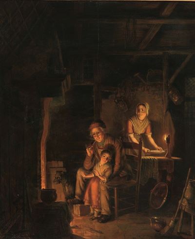 Jan Hendrik Van Grootvelt (varik 1808 - 1855)davanti al Camino