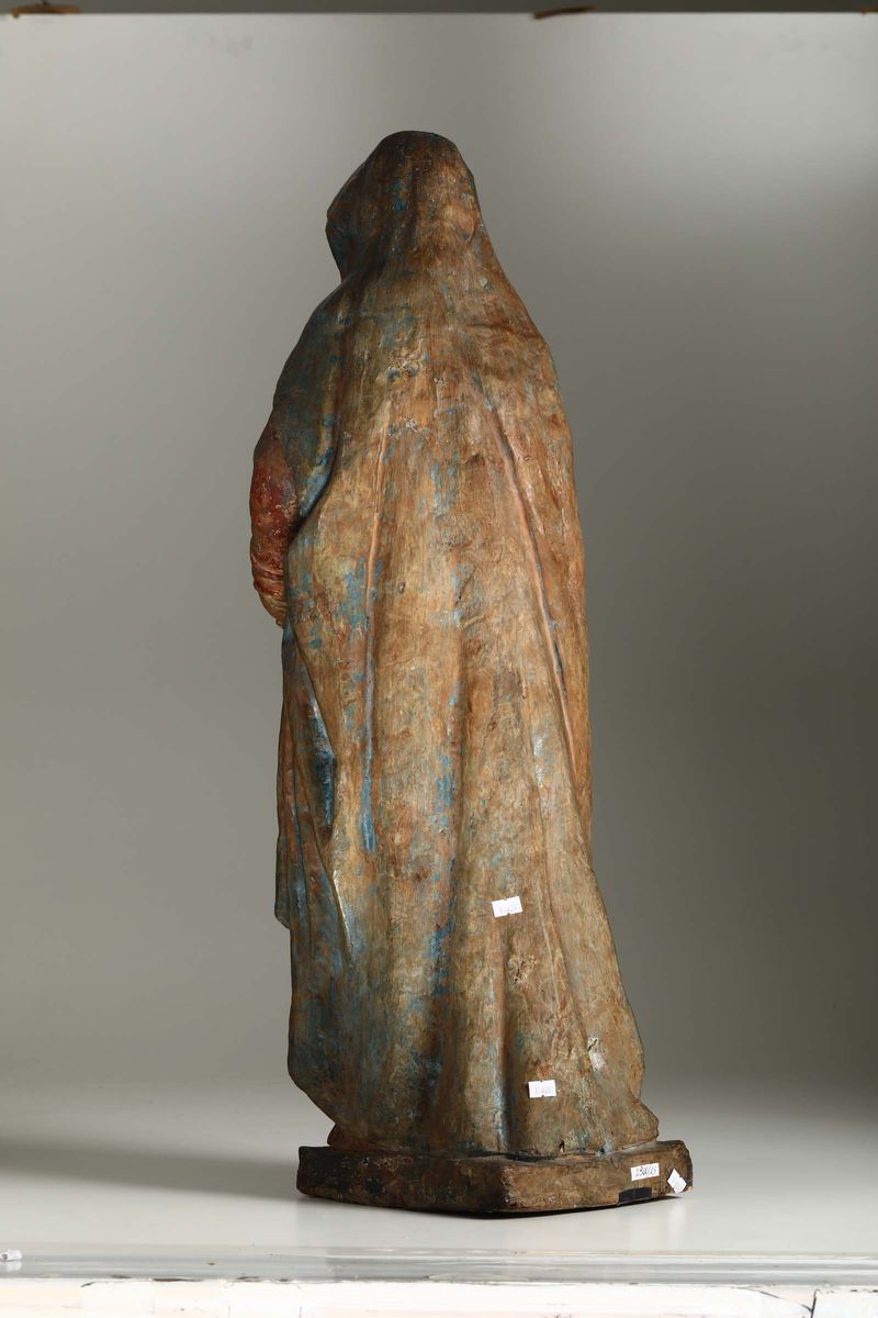 Madonna Piangente, Scultore Bolognese della Fine del XVII - Inizi XVIII Secolo