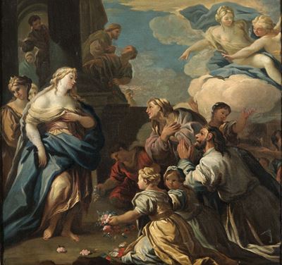 Luca Giordano (napoli 1634-1705), Seguace Diamore e Psiche
