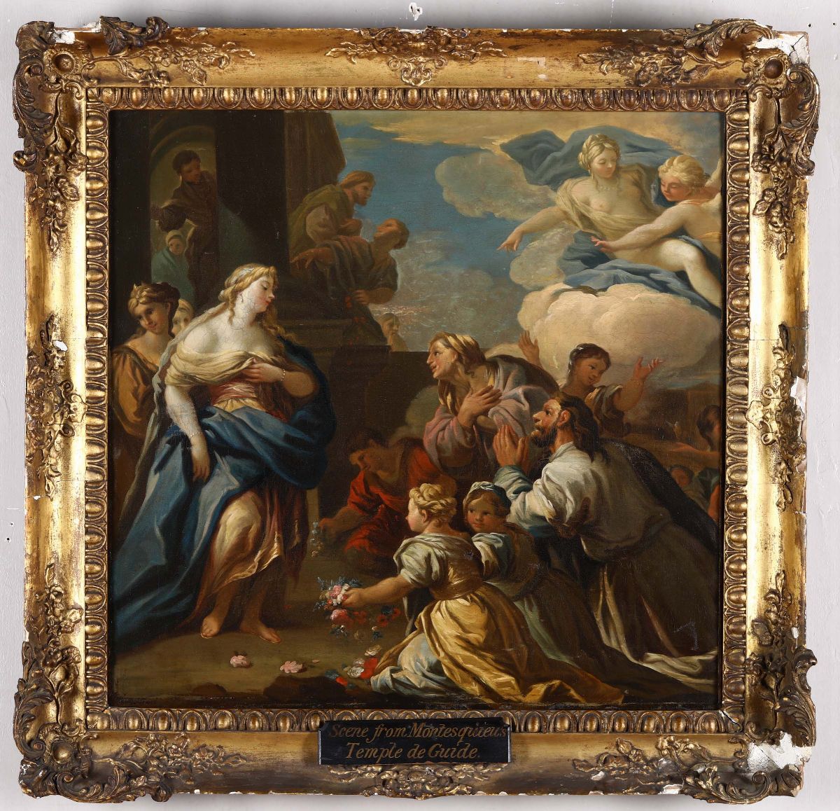 Luca Giordano (napoli 1634-1705), Seguace Diamore e Psiche