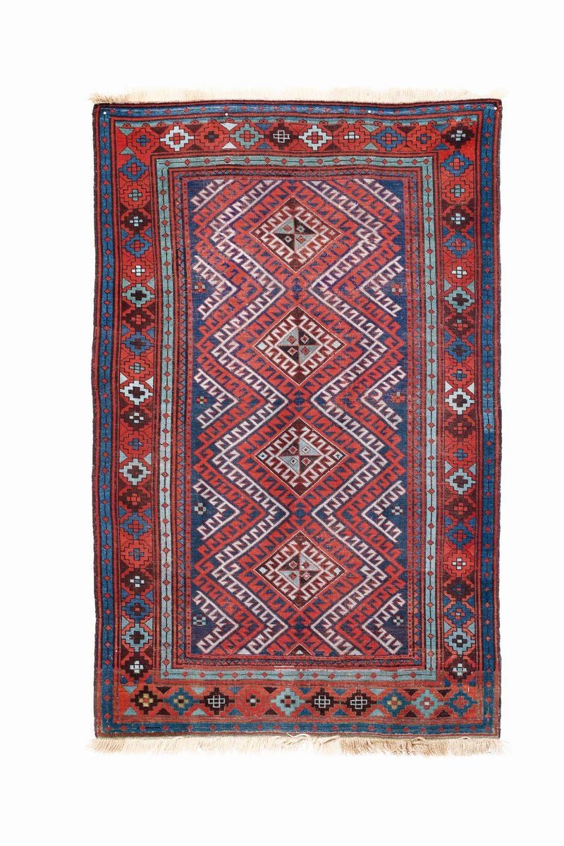 Tappeto caucasico Kazak, inizio XX secolo  - Auction Fine Carpets - Cambi Casa d'Aste