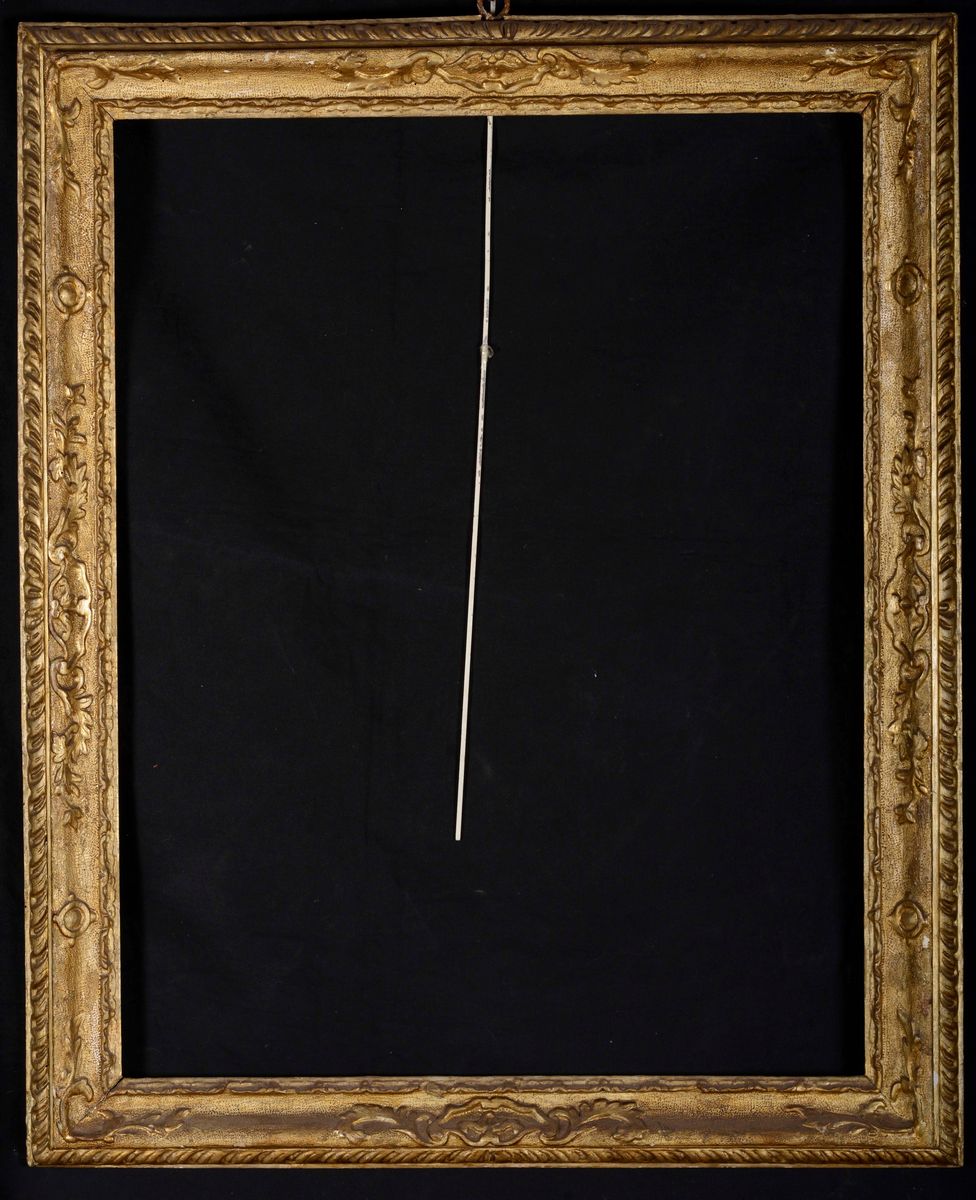 Gruppo di Cinque Cornici Diverse Dorate, Veneto, Piemonte e Genova, XVIII Secolo
