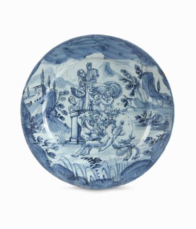 Piatto Savona, Manifattura Guidobono (bernardo Ferro – Nicolò Guidobono), Fine del XVII – Inizio ...