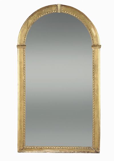 Specchiera in Legno Intagliato e Dorato, XVIII Secolo