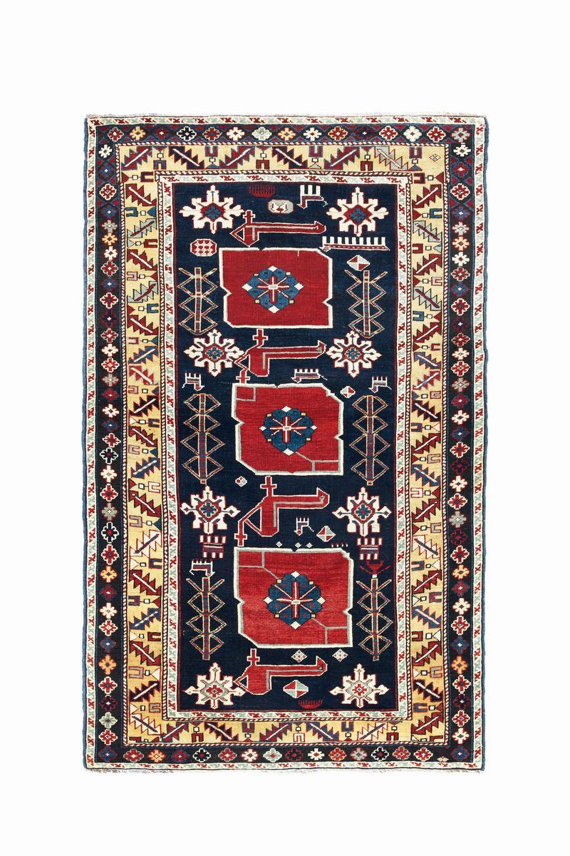 Tappeto caucasico Shirvan Karagashly, inizio XX secolo  - Auction Fine Carpets - Cambi Casa d'Aste