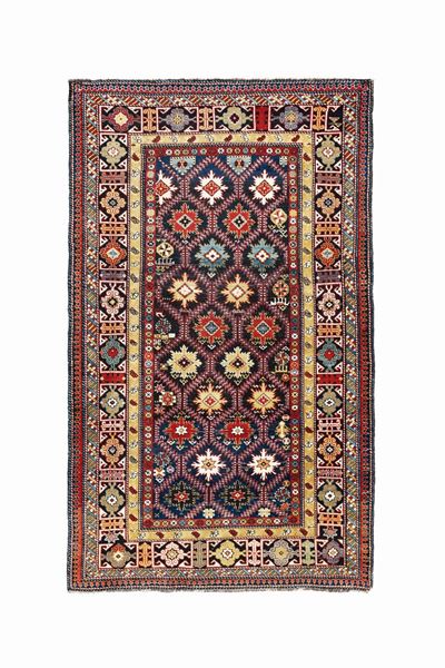 Tappeto Caucasico Shirvan, Fine XIX Inizio XX Secolo