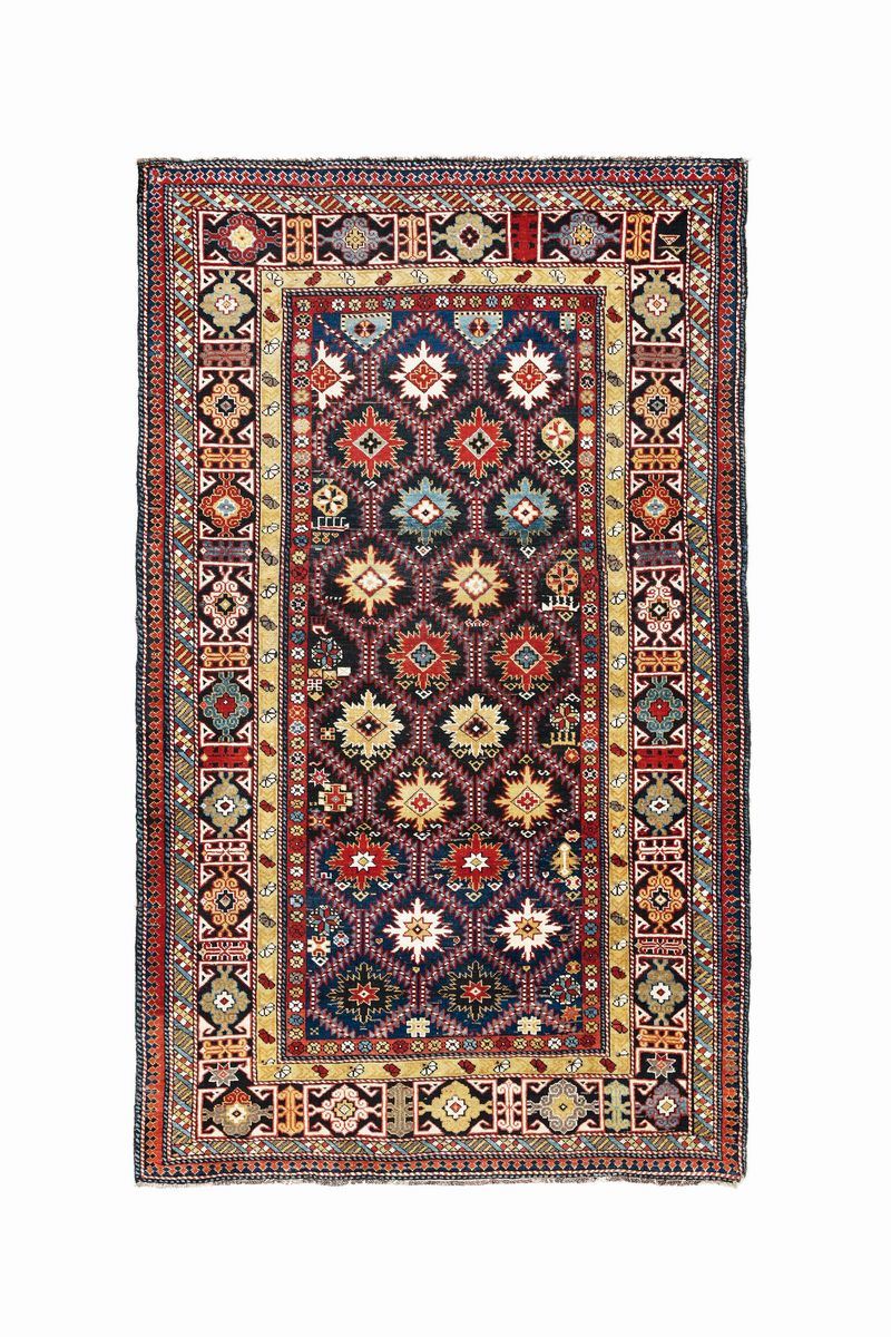 Tappeto caucasico shirvan, fine XIX inizio XX secolo  - Auction Fine Carpets - Cambi Casa d'Aste