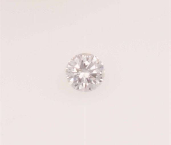 Unmounted brilliant-cut diamond weighing 2.42 carats