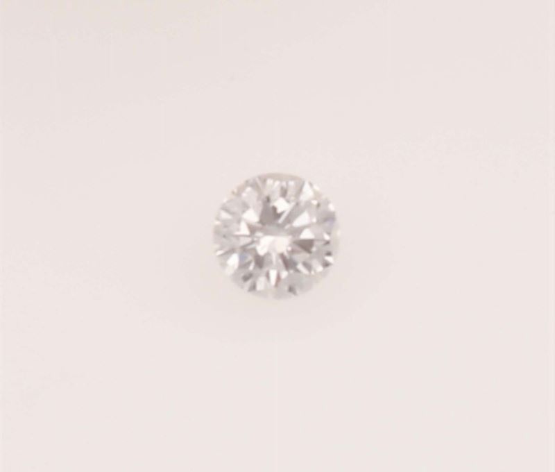 Unmounted brilliant-cut diamond weighing 2.42 carats  - Auction Fine Jewels - Cambi Casa d'Aste