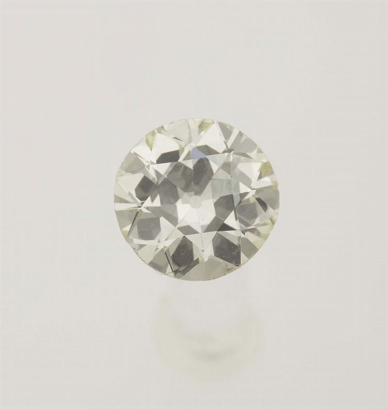 Unmounted old-cut diamond weighing 2.99 carats  - Auction Fine Jewels - Cambi Casa d'Aste