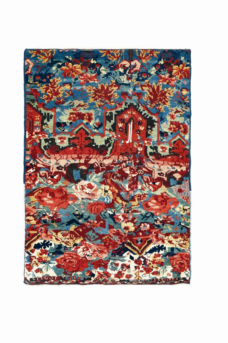 Tappeto caucasico Seichur, metà XIX secolo  - Auction Fine Carpets - Cambi Casa d'Aste