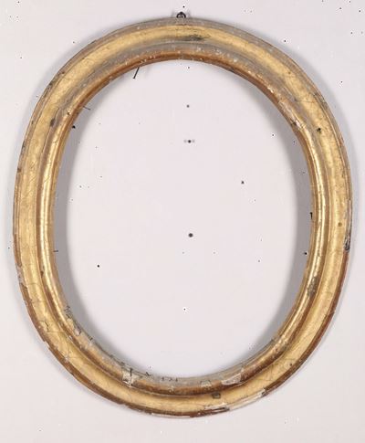 Cornice Dorata Ovale
