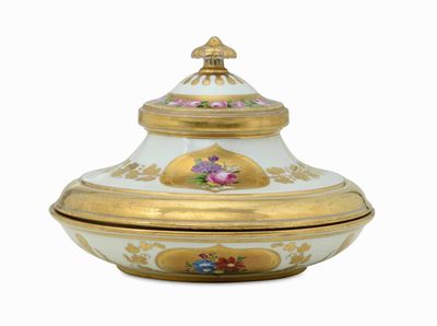 Scodella Coperta. Vienna, Manifattura Imperiale, 1827 Circa