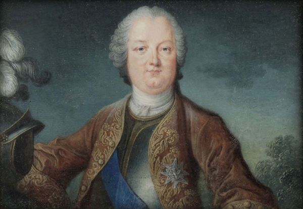 Jean Marc Nattier (Parigi 1685-1766), scuola di Ritratto del duca di Penthièvre