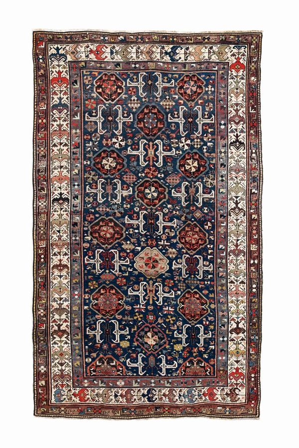 Tappeto caucasico Shirvan, fine XIX secolo