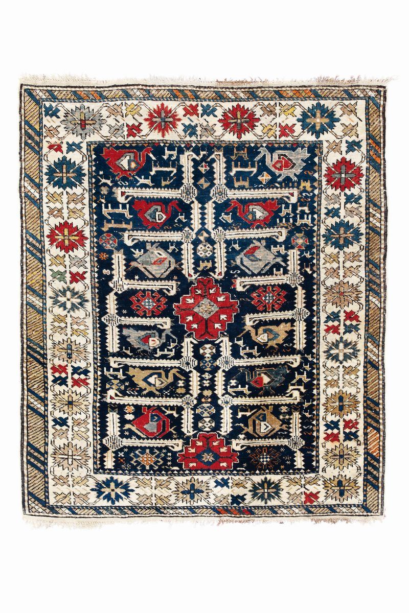 Tappeto caucasico Shirvan Kuba, fine XIX inizio XX secolo  - Auction Fine Carpets - Cambi Casa d'Aste