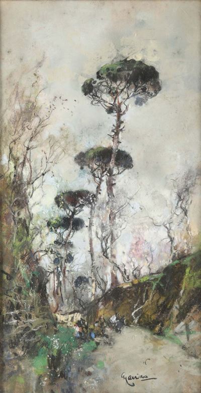 Giuseppe Casciaro (1863-1941)paesaggio