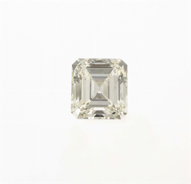 Unmounted emerald-cut diamond weighing 4.26 carats  - Auction Fine Jewels - Cambi Casa d'Aste