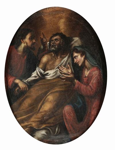 Scuola Italiana del XVII-XVIII Secoloil Transito di San Giuseppe