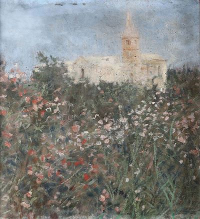 Plinio Nomellini (1866-1943)primavera in Liguria, 1896 C.