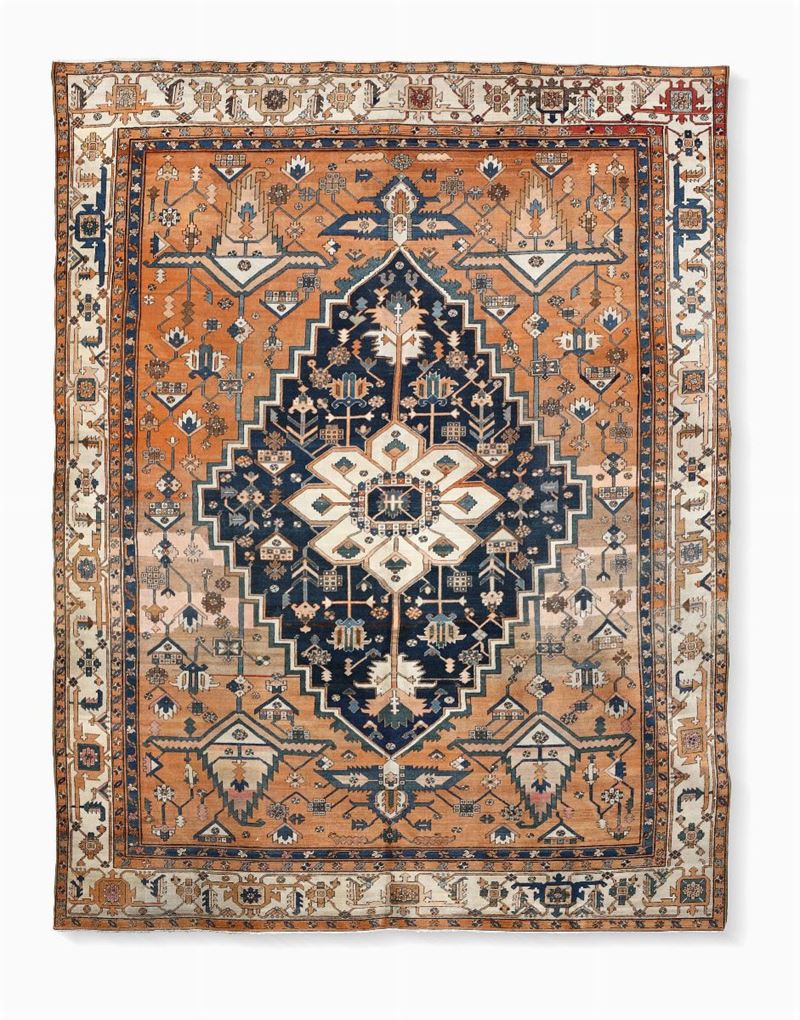 A Serapi carpet North west Persia second half XIX century  - Auction Fine Carpets - Cambi Casa d'Aste