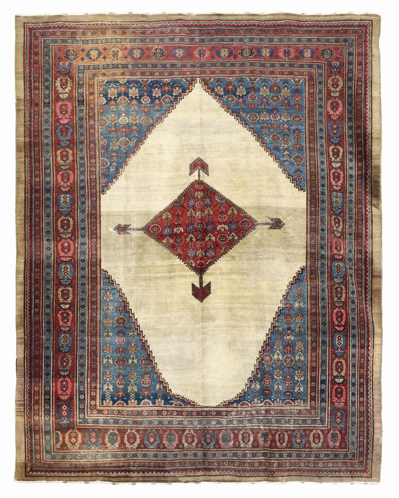 Tappeto nord ovest Persia Bakshayesh, seconda meta XIX secolo  - Auction Fine Carpets - Cambi Casa d'Aste