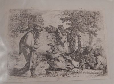 Castiglione,giovanni Benedetto Detto il Grechetto.(1609-1664)diogene in Cerca di un'onest'uomo