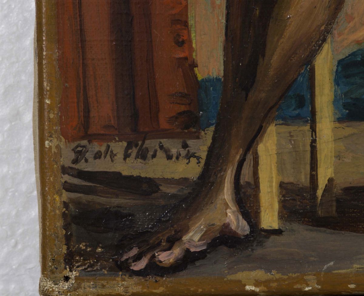 Giorgio De Chirico (1888-1978)ettore e Andromaca, 1955