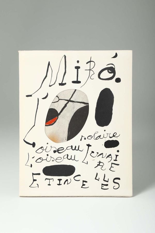 Mirò, Joan Oiseau solaire, oiseau lunaire, étincelles..New York, Pierre Matisse Gallery, Novembre 1967
