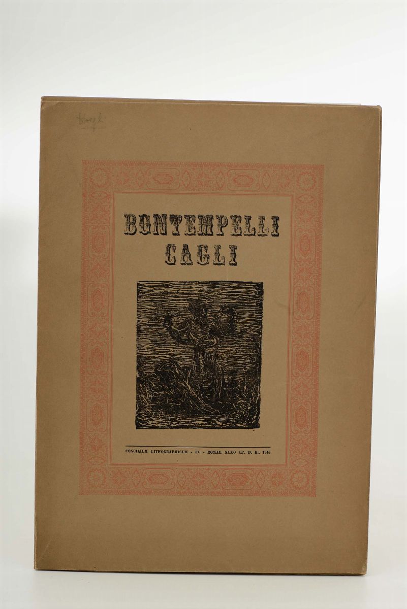 Concilium Lithographicum-sette Testi e Litografieungaretti-fazzini/bontempelli-cagli/sinisgalli-d...