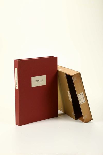 Mardersteig- Sofocle / Manzù, Giacomoedipo Re..verona, Mardersteig, 1968