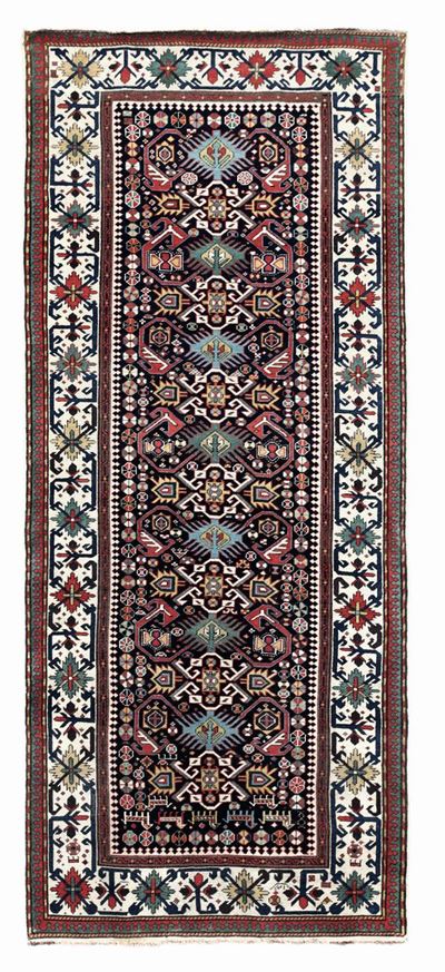 Tappeto Caucasico Shirvan Kuba, Seconda Metà XIX Secolo
