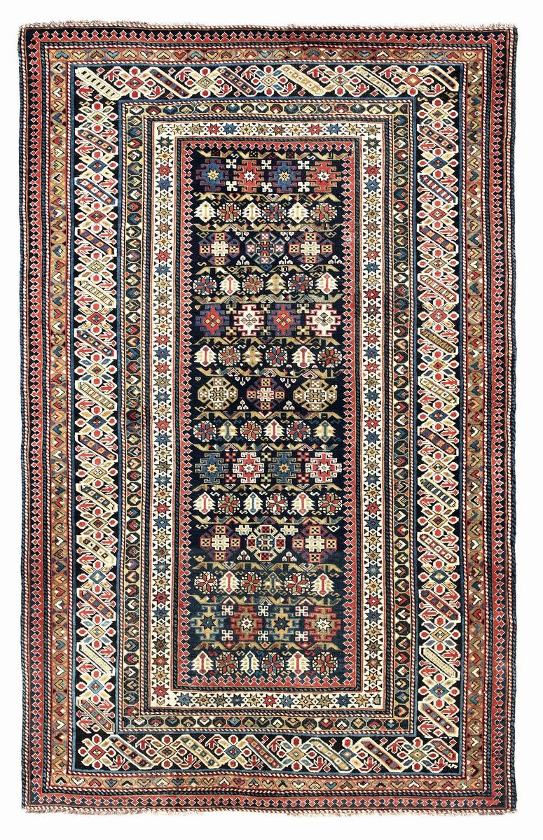Tappeto caucasico Shirvan tchi-tchi, fine XIX secolo  - Auction Fine Carpets - Cambi Casa d'Aste