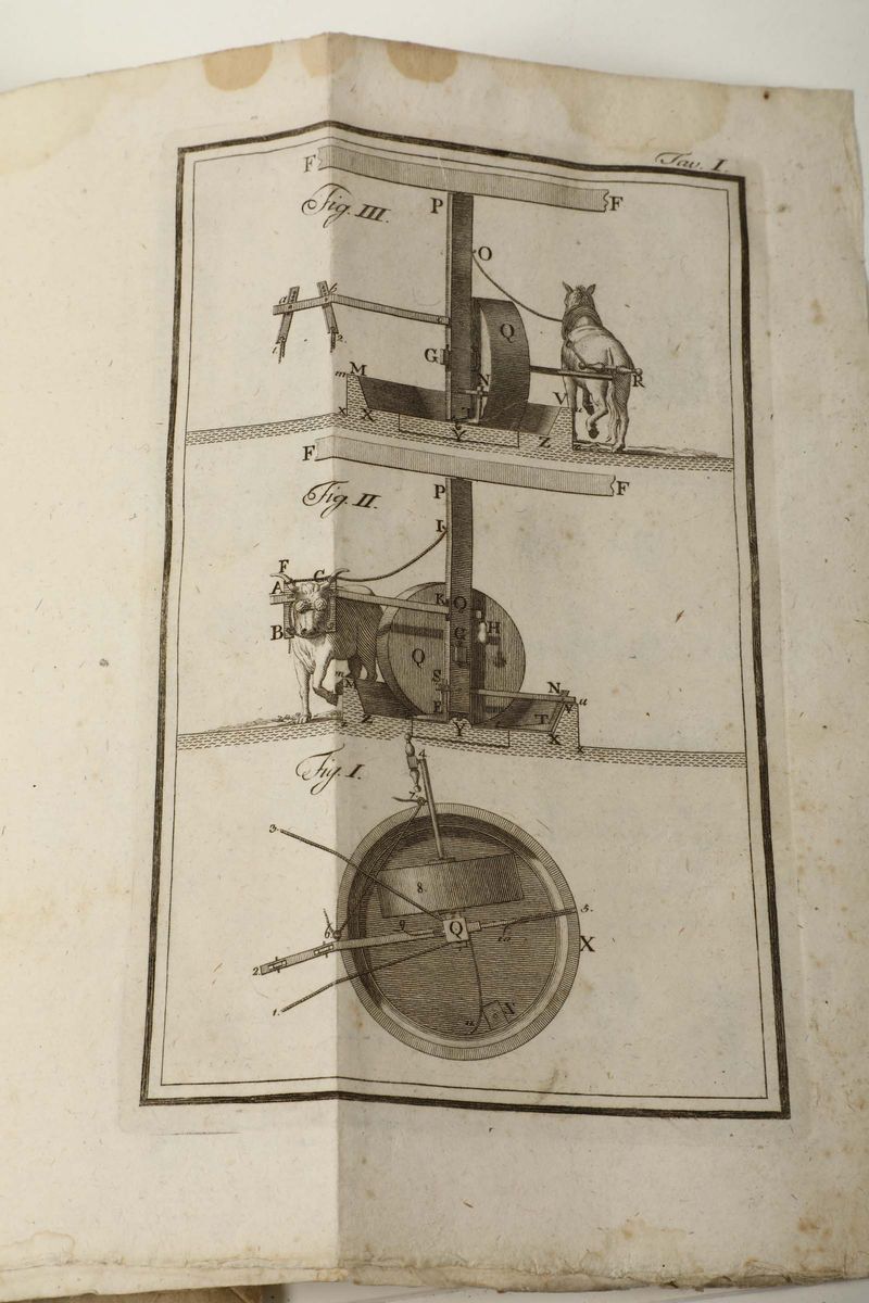 Gandolfi, Bartolomeosaggio Teorico-pratico Sopra gli Ulivi, L'olio e i Saponi..., Roma, Zempel, 1...