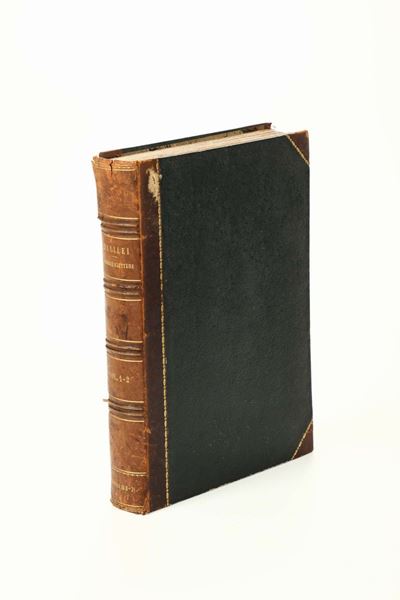 Galilei, Galileomemorie e Lettere Inedite Finora o Disperse, Modena, Vincenzi, 1818-1821, Parti i...