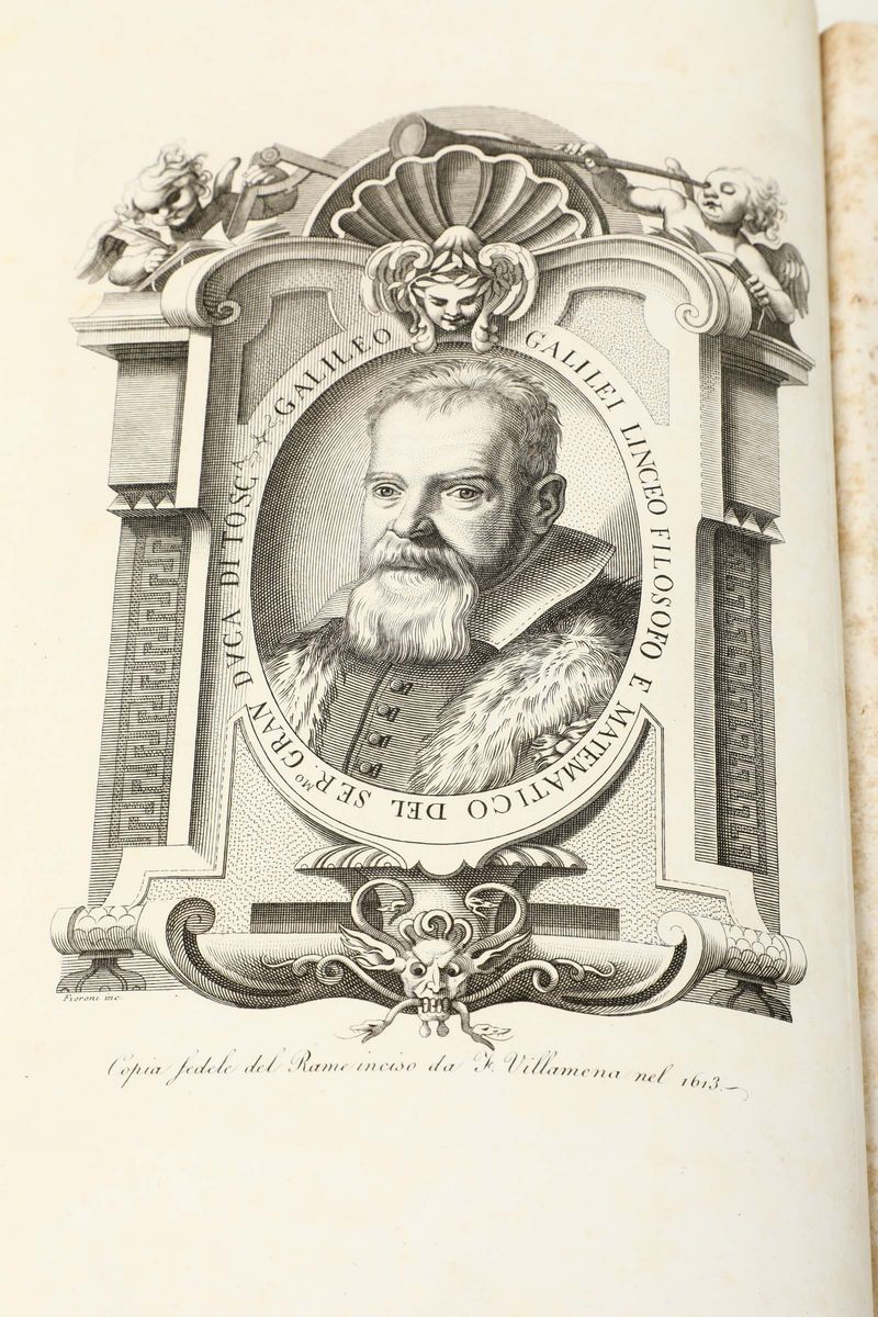 Galilei, Galileomemorie e Lettere Inedite Finora o Disperse, Modena, Vincenzi, 1818-1821, Parti i...