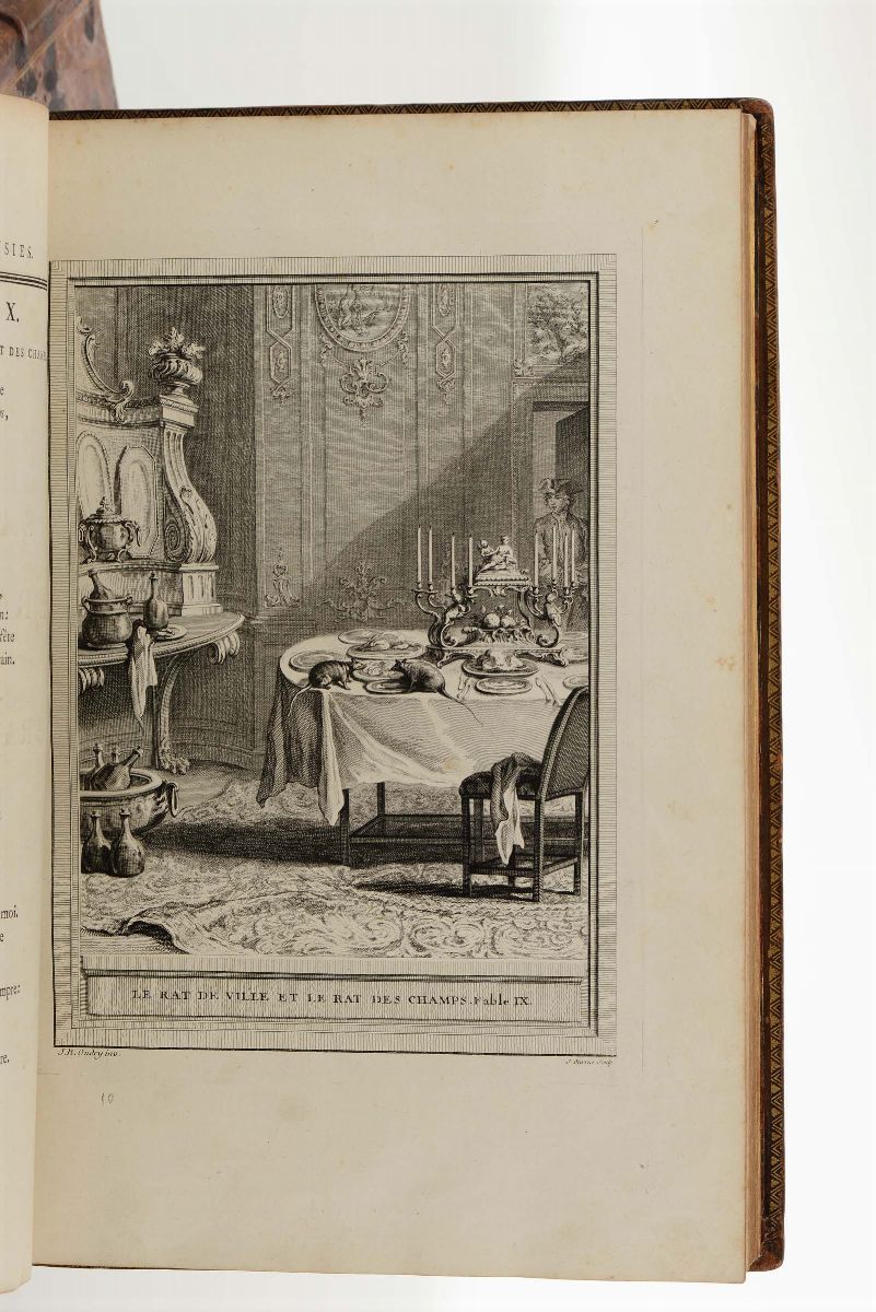 La Fontaine, Jean Defables Choisies, Mises En Vers Par J. De la Fontaine. Tome Premier [-quatrièm...